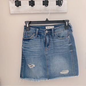Juniors Mudd Denim Skirt Size 0